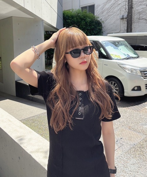 ENVYM（アンビー）の「カラーレンズサングラス（サングラス・レディース・ブルー/ブラック・FREE）」の16枚目の写真