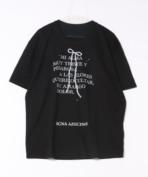 Achic(アシック)の「プリントビックTシャツ(Tシャツ/カットソー・レディース・ホワイト/ブラック・M)」の18枚目の写真