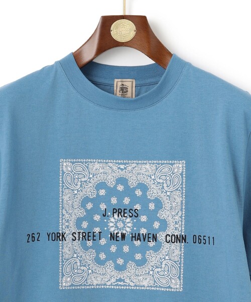 【セール】【KING SIZE】ペイズリーバンダナプリントTシャツ（Tシャツ/カットソー）｜J.PRESS（ジェイプレス） mdprevattcaulkingandwaterproofing.com