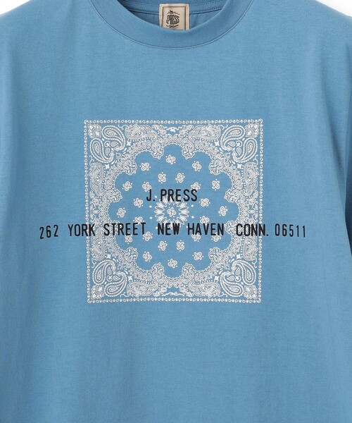 【セール】【KING SIZE】ペイズリーバンダナプリントTシャツ（Tシャツ/カットソー）｜J.PRESS（ジェイプレス） mdprevattcaulkingandwaterproofing.com