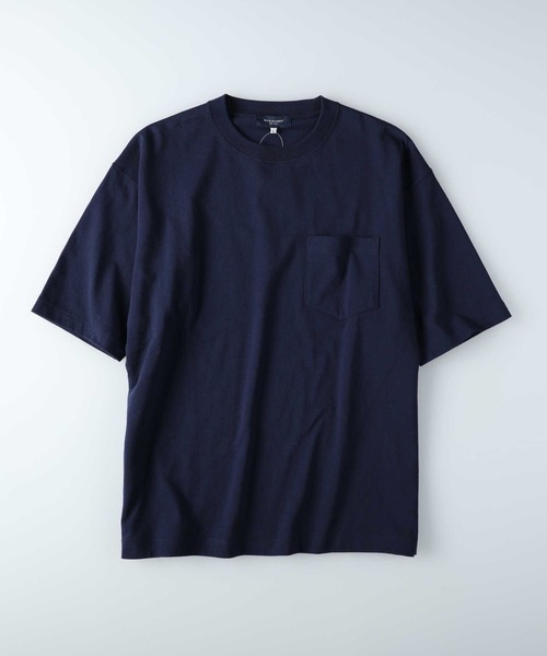 BACK NUMBER(バックナンバー)の「BACK NUMBER(バックナンバー)【速乾】クルーネック半袖Tシャツ(Tシャツ/カットソー・メンズ・ブラック/ホワイト/ネイビー/ホワイト×ネイビー/ターコイズブルー/ブルー・S/M/L/XL)」の4枚目の写真