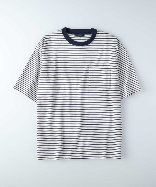 BACK NUMBER(バックナンバー)の「BACK NUMBER(バックナンバー)【速乾】クルーネック半袖Tシャツ(Tシャツ/カットソー・メンズ・ブラック/ホワイト/ネイビー/ホワイト×ネイビー/ターコイズブルー/ブルー・S/M/L/XL)」の3枚目の写真