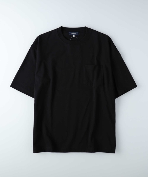 BACK NUMBER(バックナンバー)の「BACK NUMBER(バックナンバー)【速乾】クルーネック半袖Tシャツ(Tシャツ/カットソー・メンズ・ブラック/ホワイト/ネイビー/ホワイト×ネイビー/ターコイズブルー/ブルー・S/M/L/XL)」の1枚目の写真