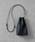 WALK IN CLOSET�i�E�H�[�N�C���N���[�[�b�g�j�́u�y SENTI �z3018 Dyneema Leather DRAWSTRING BAG M×Keel�i�V�����_�[�o�b�O�j�v�b�u���b�N