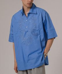 EDIFICE | india made ポプリン スキッパーシャツ(シャツ/ブラウス)