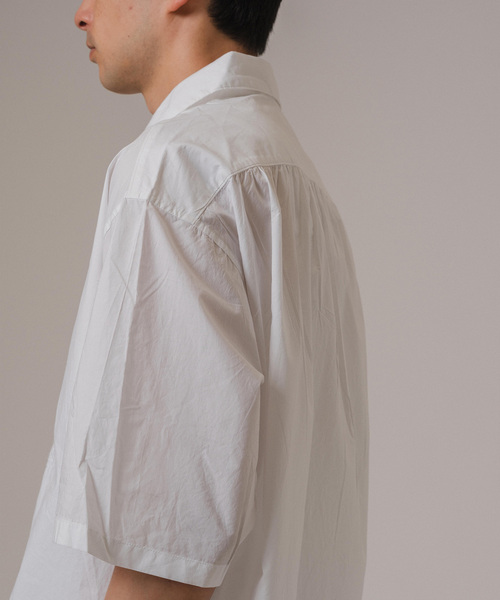 EDIFICE（エディフィス）の「india made ポプリン スキッパーシャツ（シャツ/ブラウス・メンズ・ホワイト/ブラック/サックスブルー・LARGE/MEDIUM）」の15枚目の写真