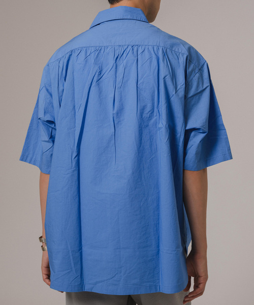 EDIFICE（エディフィス）の「india made ポプリン スキッパーシャツ（シャツ/ブラウス・メンズ・ホワイト/ブラック/サックスブルー・LARGE/MEDIUM）」の22枚目の写真