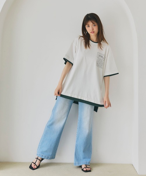 ユニセックス】レイヤードTシャツ（Tシャツ/カットソー）｜LANTINAM