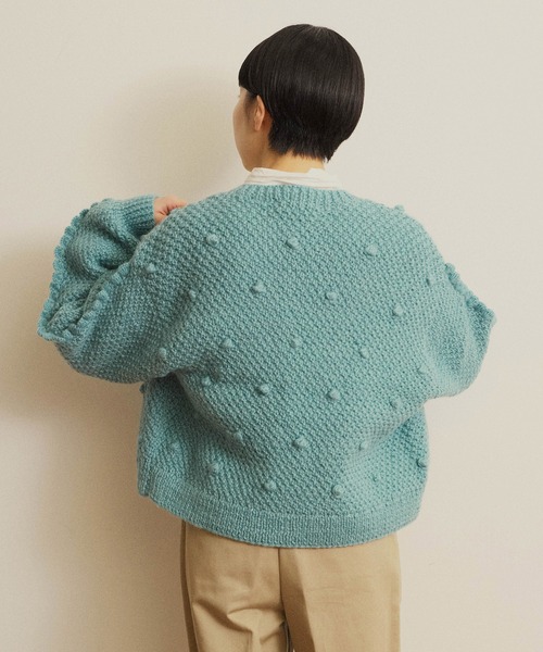 美品✨CHILD WOWAN ネパールギルボックス ポップコーンカーディガン