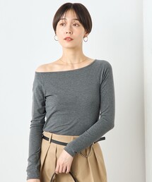 NOLLEY’S Sophi | ベアフライスボートネックロンT(Tシャツ/カットソー)