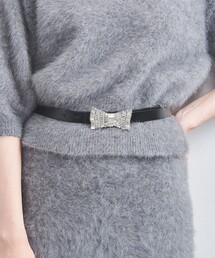 UNITED ARROWS | リボンビジューバックル ベルト(ベルト)