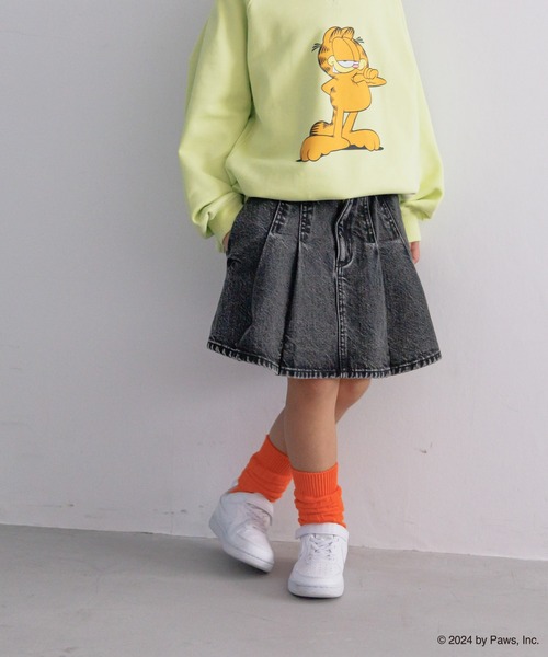 LOWRYS FARM（ローリーズファーム）の「ＣＯＮＥプリーツスカート　 131390（スカート・キッズ・ブラック/ブルー・110cm/120cm/130cm/140cm/150cm）」の2枚目の写真