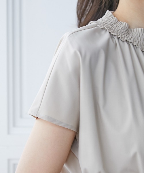 slattgir（スラットジール）の「高身長　ティアードフレアワンピース（トールサイズ）fifiean（ワンピース・レディース・ベージュ/カーキ・LL/L/M）」の18枚目の写真