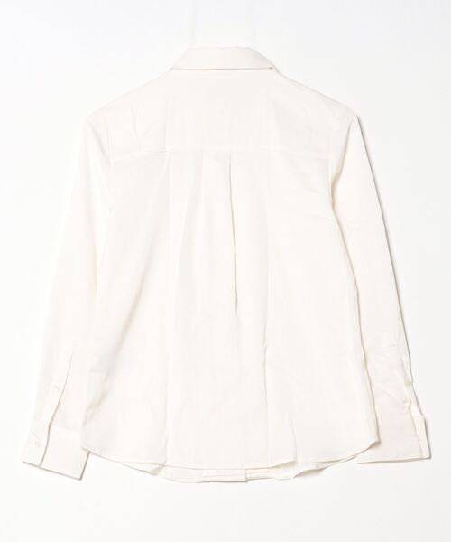 BANANA REPUBLIC FACTORY STORE(バナナリパブリック ファクトリーストア)の「BANANA REPUBLIC FACTORY STORE タキシードフロント ブラウス(シャツ/ブラウス・レディース・ブラック/ホワイト/パープル・XS/S/M/L)」の4枚目の写真