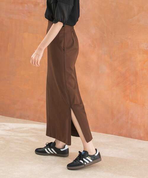 URBAN RESEARCH ROSSO WOMEN（アーバンリサーチ　ロッソ）の「ストレッチタイトスカート（スカート・レディース・ブラウン/ブラック・FREE）」の7枚目の写真