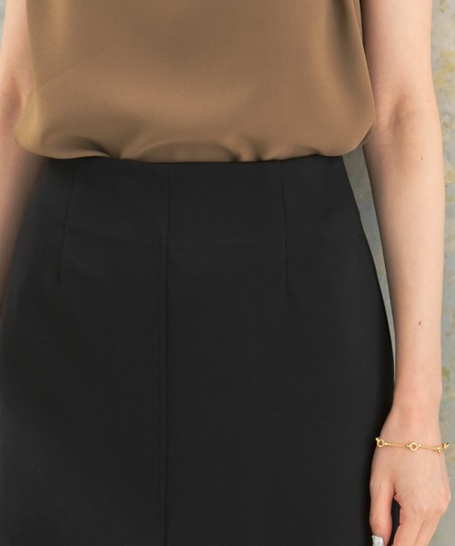 URBAN RESEARCH ROSSO WOMEN（アーバンリサーチ　ロッソ）の「ストレッチタイトスカート（スカート・レディース・ブラウン/ブラック・FREE）」の18枚目の写真