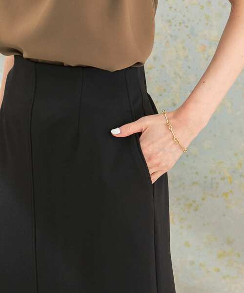 URBAN RESEARCH ROSSO WOMEN（アーバンリサーチ　ロッソ）の「ストレッチタイトスカート（スカート・レディース・ブラウン/ブラック・FREE）」の19枚目の写真