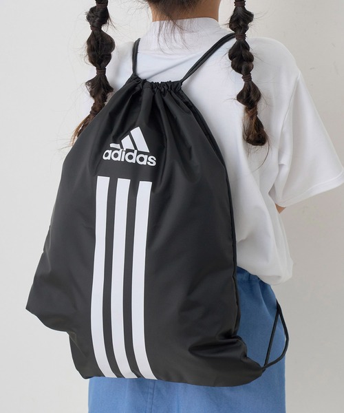 adidas(アディダス)の「【KIDS】【adidas/アディダス】パワージムバック(バックパック/リュック・キッズ・ブラック・FREE)」の1枚目の写真