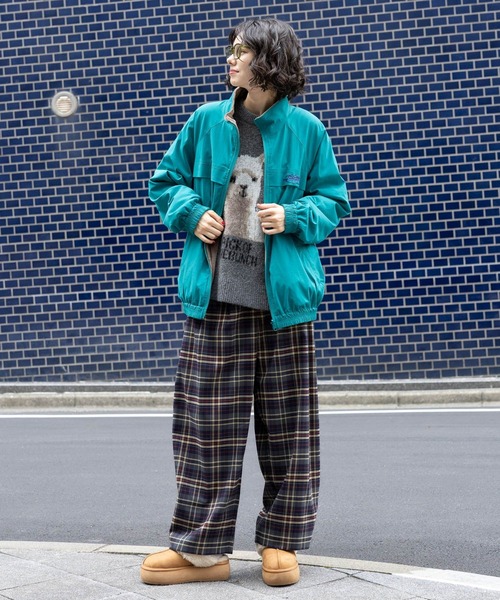 セール】リバーシブルスタンドブルゾン（ブルゾン）｜niko and