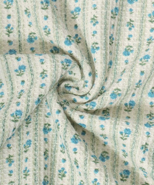 JEMORGAN(ジェーイーモーガン)の「JEMORGAN(ジェーイーモーガン)ワッフル花柄ヘンリーネック サーマルロンT/リンガーT/長袖/ルームウェア レディース(Tシャツ/カットソー・レディース・ピンク系その他/イエロー系その他/パープル系その他/ブルー系その他・FREE)」の22枚目の写真
