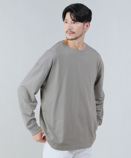 セール】SPU/コットンポリエステル長袖カットソー（Tシャツ/カットソー