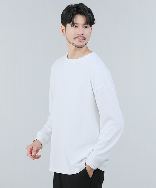 セール】SPU/コットンポリエステル長袖カットソー（Tシャツ