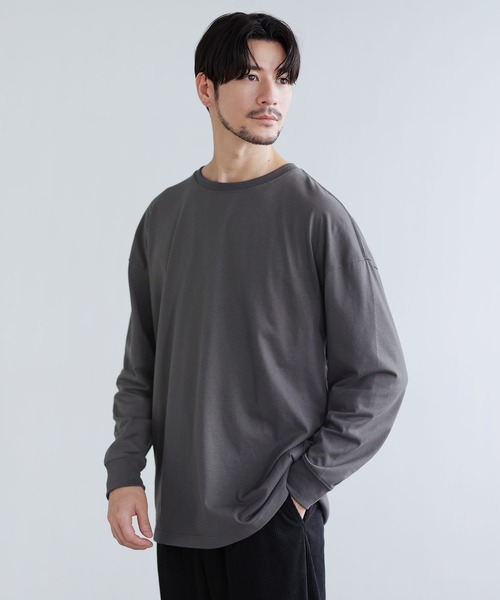 セール】SPU/コットンポリエステル長袖カットソー（Tシャツ/カットソー
