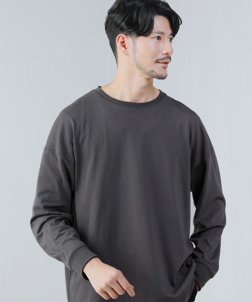 SPU/コットンポリエステル長袖カットソー（Tシャツ/カットソー）｜SPU