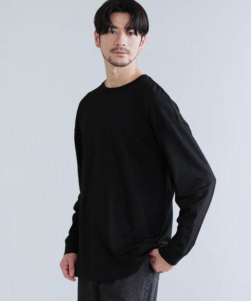 SPU/コットンポリエステル長袖カットソー（Tシャツ/カットソー）｜SPU