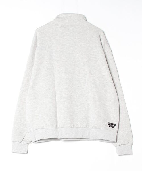 LURKING CLASS(ラーキングクラス)の「【ムラサキスポーツ限定】LURKING CLASS/ラーキングクラス ハーフジップトレーナ ST24FUM06(スウェット・メンズ・グレー/ブラック・M/L/XL)」の15枚目の写真