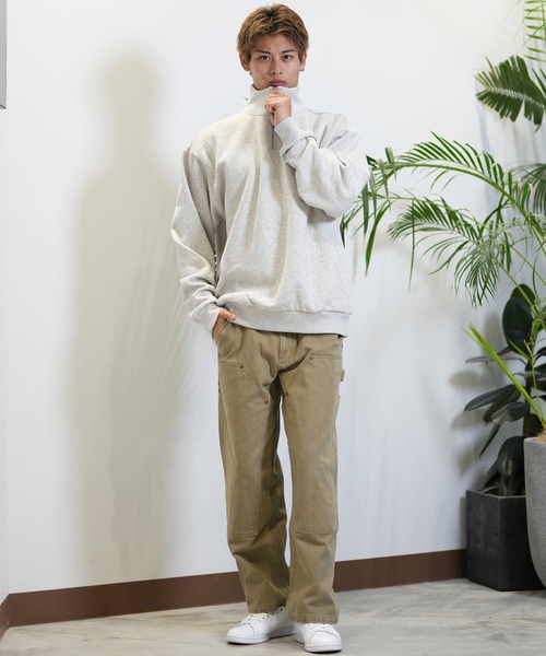 LURKING CLASS(ラーキングクラス)の「【ムラサキスポーツ限定】LURKING CLASS/ラーキングクラス ハーフジップトレーナ ST24FUM06(スウェット・メンズ・グレー/ブラック・M/L/XL)」の13枚目の写真