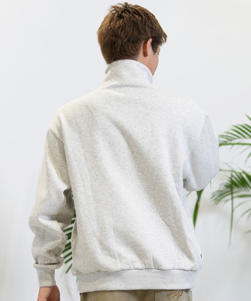 LURKING CLASS(ラーキングクラス)の「【ムラサキスポーツ限定】LURKING CLASS/ラーキングクラス ハーフジップトレーナ ST24FUM06(スウェット・メンズ・グレー/ブラック・M/L/XL)」の11枚目の写真