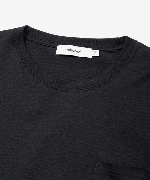 rehacer(レアセル)の「rehacer : CODURA Fablic Pocket CS(Tシャツ/カットソー・メンズ・ブラック/ホワイト・X-LARGE/LARGE/MEDIUM/SMALL)」の14枚目の写真