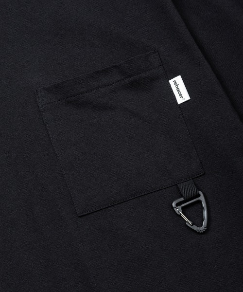 rehacer(レアセル)の「rehacer : CODURA Fablic Pocket CS(Tシャツ/カットソー・メンズ・ブラック/ホワイト・X-LARGE/LARGE/MEDIUM/SMALL)」の15枚目の写真