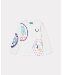 'KENZO Tour' ロングスリーブ コットン Tシャツ