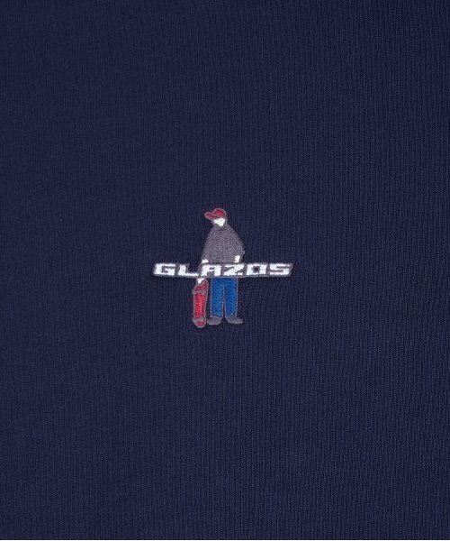 GLAZOS(グラソス)の「【大人向けサイズあり】【毛玉になりにくいしっかり素材】フロントボブ刺繍トレーナー(スウェット・キッズ・カーキ/オートミール/ネイビー・S/M/L/LL)」の16枚目の写真