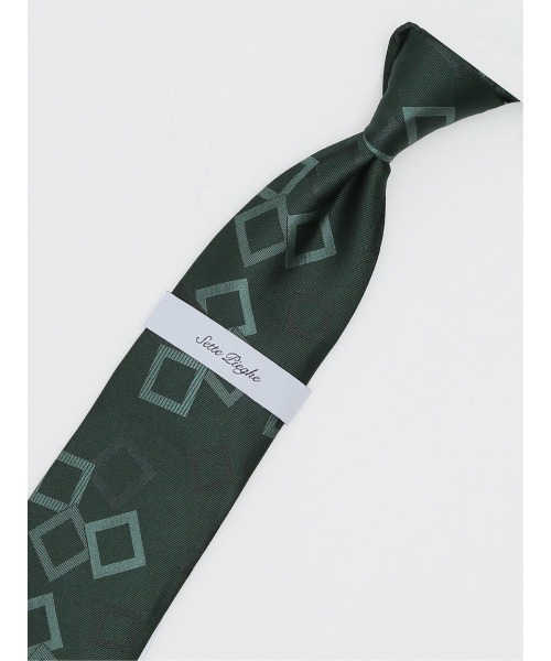 タカキュー セッテピエゲ シルク総柄 レギュラータイ 8.5cm幅（ネクタイ）｜TAKA-Q（タカキュー）