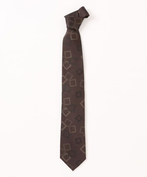 タカキュー セッテピエゲ シルク総柄 レギュラータイ 8.5cm幅（ネクタイ）｜TAKA-Q（タカキュー）