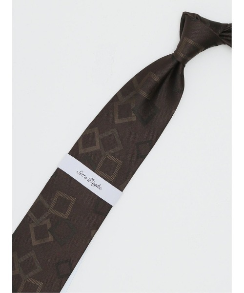 タカキュー セッテピエゲ シルク総柄 レギュラータイ 8.5cm幅（ネクタイ）｜TAKA-Q（タカキュー）