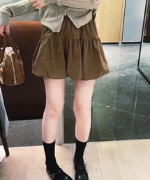 バルーンミニ丈スカート