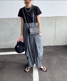 【INTERPLAY x AYA】high waist cargo Saropetto