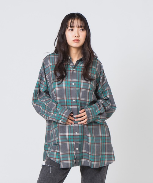 LEPSIM BEVERLY HILLS POLO CLUB チェック柄シャツ BEVERLY HILLS POLO CLUB】シャギーチェックシャツ 579102