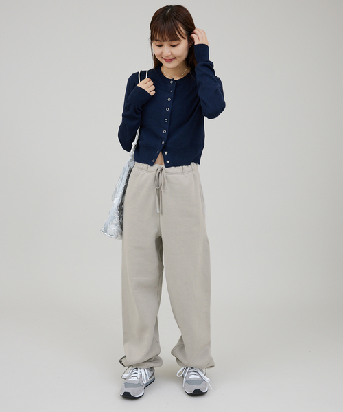 JOINT WORKS(ジョイントワークス)の「irojikake/イロジカケ IJ SWEAT PANTS(スウェットパンツ・レディース・グレー・SMALL)」の3枚目の写真