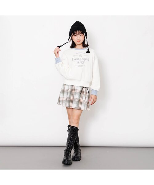 algy（アルジー）の「モヘア耳付きワッチ（ハット・キッズ・オフホワイト/ブラック・FREE）」の8枚目の写真