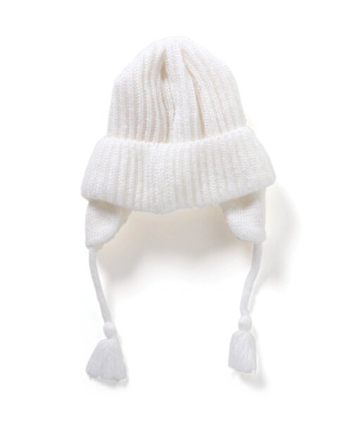 algy（アルジー）の「モヘア耳付きワッチ（ハット・キッズ・オフホワイト/ブラック・FREE）」の15枚目の写真