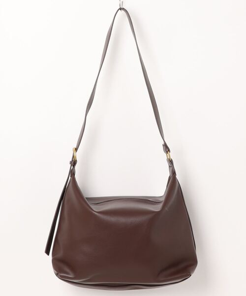 Burner(バーナー)の「【OKUOKU 0909】4色展開/A4対応大容量ショルダーバッグ oku-bag-734395257637-30 Yy【RBTS】(ショルダーバッグ・レディース・ブラック/ダークブラウン/ベージュ/ブラウン・FREE)」の5枚目の写真