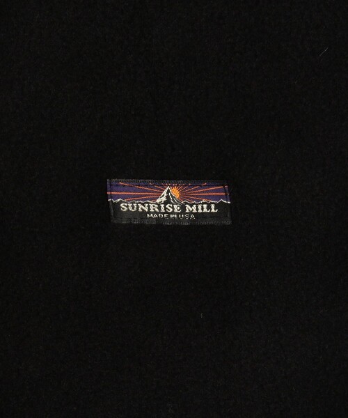 coen（コーエン）の「SUNRISEMILL（サンライズミル）別注フリースジップベスト（ベスト・メンズ・ブラック/グレー/パープル・M/L/XL）」の11枚目の写真