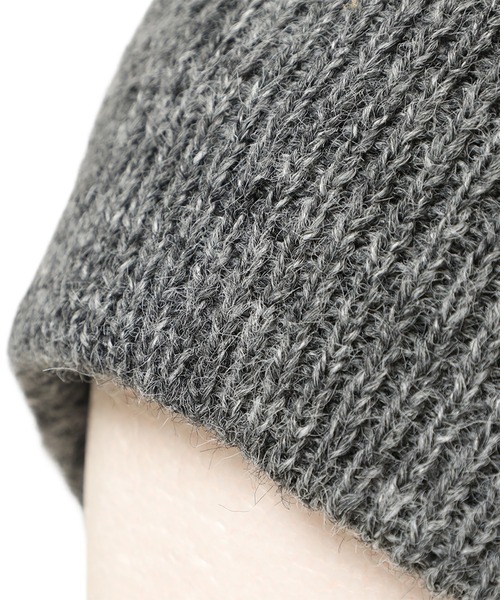 14+(イチヨンプラス)の「リボンニットビーニー(ニットキャップ/ビーニー・レディース・ブラック/グレー/ベージュ/グリーン・FREE)」の10枚目の写真