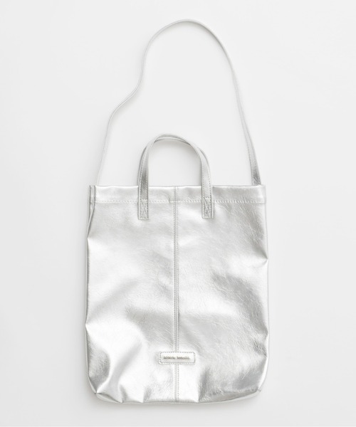 MAISON SPECIAL（メゾンスペシャル）の「Logo Tote Bag/ロゴトートバッグ（トートバッグ・レディース・ブラック/シルバー/オフホワイト/ピンク・FREE）」の16枚目の写真