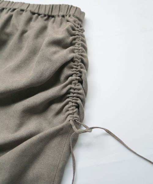 Crisp（クリスプ）の「サイドリボンストレートスカート（スカート・レディース・カーキ/グレー・FREE）」の17枚目の写真